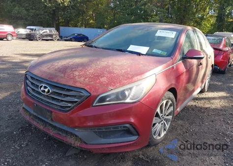 2016 Hyundai Sonata Sport from USA, damaged, VIN 5NPE34AF5GH288649